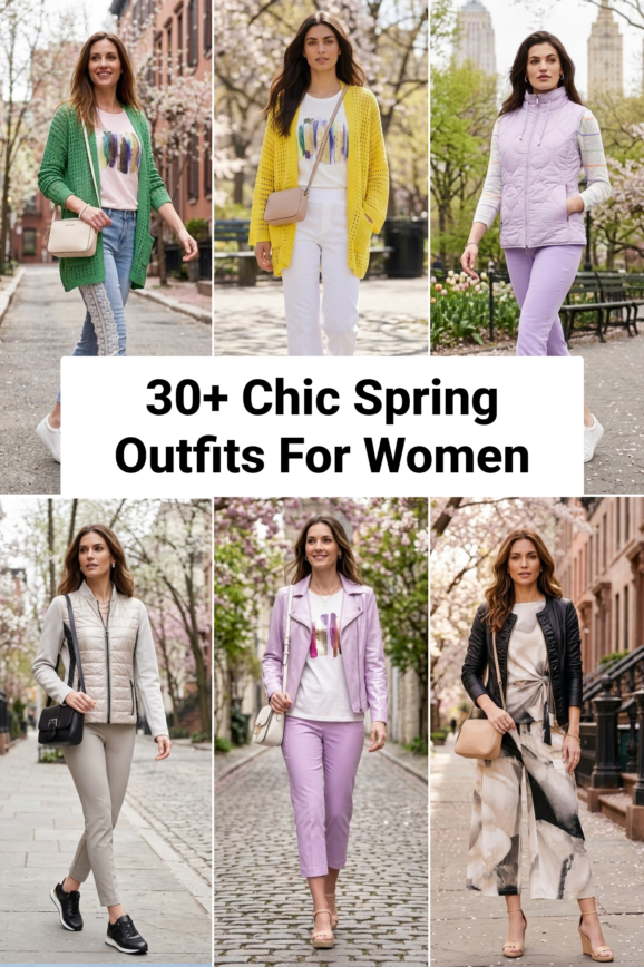 The Fresh Spring Fashion Blueprint: 30+ Chic Spring Outfits to Elevate Daily Warm-Weather Dressing